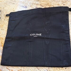 CELINE-PARIS BLACK DUST BAG- NO SHOES